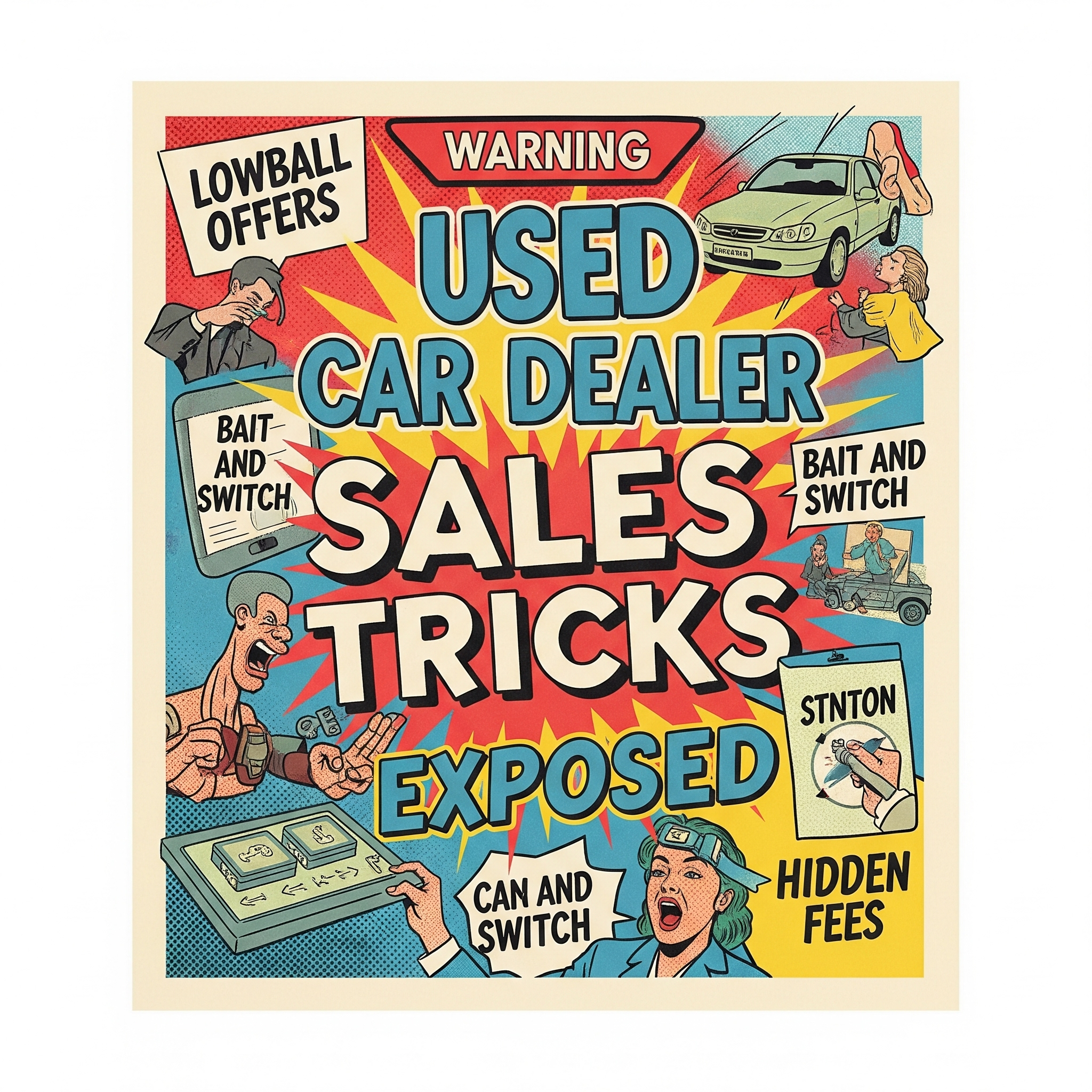 Used Car Dealer Sales Tricks Exposed